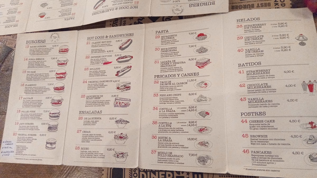 Menu Rodeo Diner & Burger-10