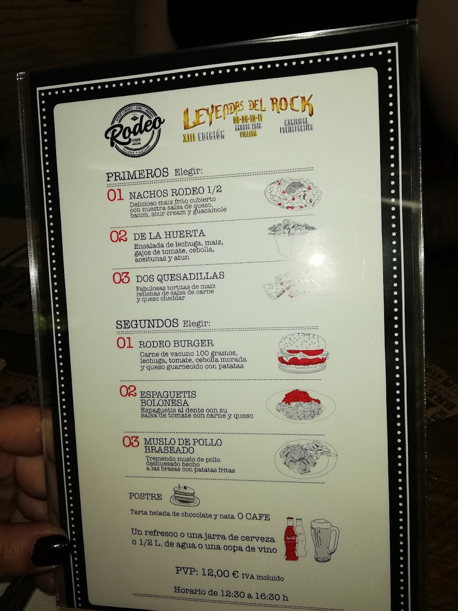 Menu Rodeo Diner & Burger-8